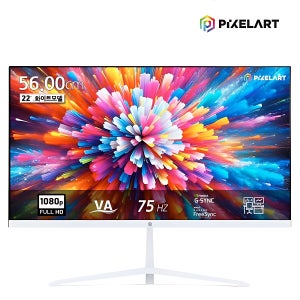 픽셀아트 22인치 PIXELART PA2230W 75Hz 아이케어 프리싱크 화이트 무결점