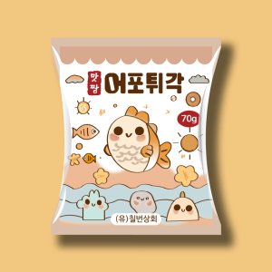 맛짱 어포튀각 갓튀긴 빠삭한 어포 간식 꾸이꾸이 마른안주 맥주안주 70g
