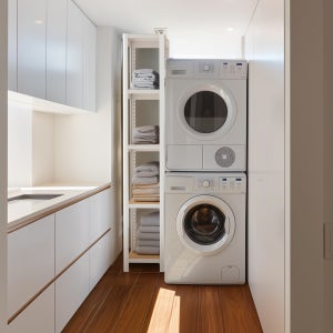 틈새선반 철제 세제 주방 정리 베란다 슬림 세탁실 선반 홈던트 3040120 5단