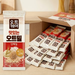 오트케어 맛있는 오트밀 단백질 50g 20개 쉐이크 식사대용 귀리 아침선식 고단백