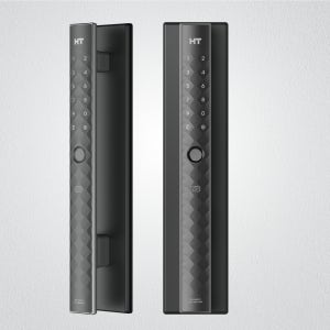 현대에이치티 디지털도어락 핸들고정형 즉시잠김 현관문 설치 TDL-A5001F 지문인식