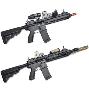 배그좋은총 에어소프트 메탈 ATM HK416 블로우백 전동건 수정탄 젤리탄 서바이벌