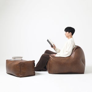 빈백 소프트 기능성 가죽 컴팩트 단품 세트 플래지어 톰빈백