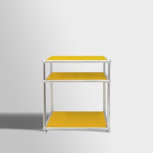 이가페 시스템선반 거실장 모듈수납장 모노 1x2 사이드테이블