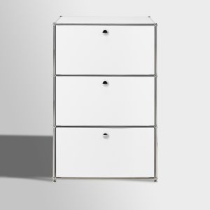 이가페 시스템선반 거실장 모듈수납장 모노 1x3 베이직 수납장