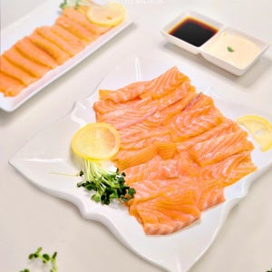 노르웨이 소금숙성 연어회 300g 딥스킨 슈페리어 시오지메