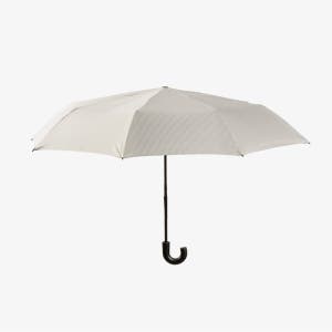[JAJU/자주] 손잡이 3단 접이 우산_베이지 스트라이프