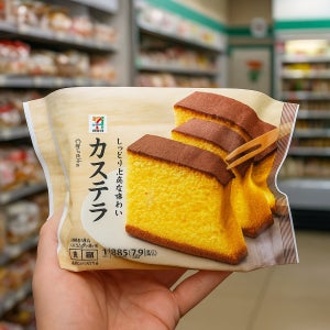 세븐일레븐 프리미엄 카스테라 3조각입 85g