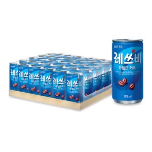 레쓰비 마일드 캔커피 175ml x 30