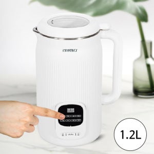 스마트 원터치 스텐 두유 제조기 1.2L 대용량 다용도 메이커 스프 죽 주스 이유식 만들기