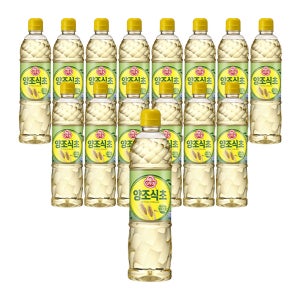 오뚜기 양조 식초 900ml, 15개