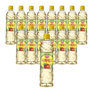 오뚜기 사과 식초 900ml, 15개