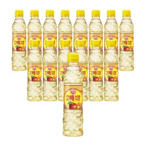 오뚜기 2배 사과 식초 900ml, 15개