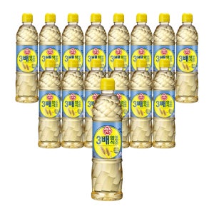 오뚜기 3배 양조 식초 900ml, 15개