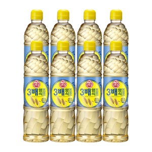 오뚜기 3배 양조 식초 900ml, 8개