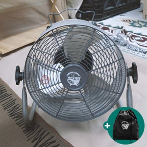 휴고스 무선 BLDC 메탈팬 캠핑 선풍기 야외용 탁상용 차박용 저소음 충전식 서큘선풍기