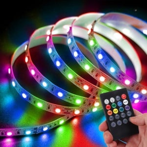 LED바 5V USB RGB 줄조명 패키지 A3M