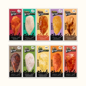 소스 통살 닭가슴살 맛보기 10종 100g, 50개