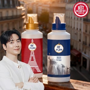 (세탁세제 2통) 아로퓸 메모아르 드 프랑스 액체 세탁세제 라세느 750ml + 파리750ml