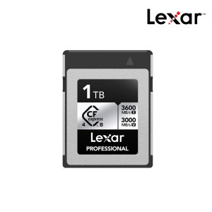 렉사 CFexpress Type B 4.0 실버 1TB 8K RAW 시네마 고속 메모리 카드