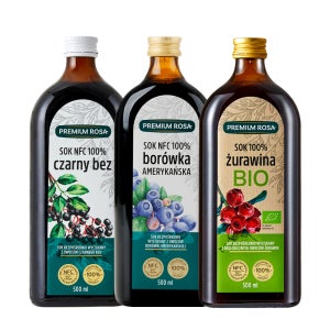 [베리SET] 프리미엄로사 유기농 크랜베리+블루베리+엘더베리 원액 500ml 총 3병