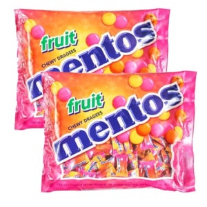 멘토스 푸르티 사무실 탕비실 등산 간식 300입 2개