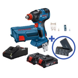 보쉬 GDX18V-200 충전 임팩트 드라이버 렌치 겸용 2.0Ah 2B세트 임팩렌치