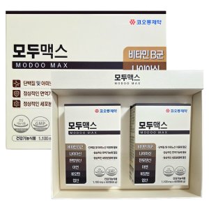 코오롱제약 모두맥스 120정 4개월분 / 비오틴 판토텐산 비타민B군 복합기능성