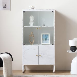 나인 600 유리 장식장 거실 양주 술 위스키장 레고 피규어 진열장 그릇 수납장