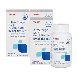 GNC 울트라메가골드 멀티비타민 90정, 3개