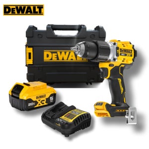 디월트 20V DCD806P1 충전 해머드릴 드라이버 5.0Ah 배터리 1개 세트 (DCD805 후속)DCD806P2