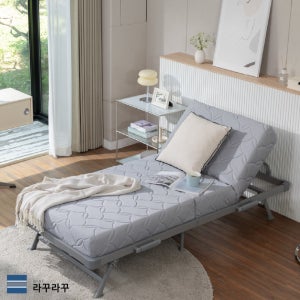 라꾸라꾸 NEW 유로탑 프리미엄 포켓스프링 접이식 침대 1인용 싱글 원룸 간이침대