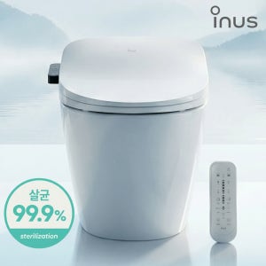 이누스 직수형 리모컨 살균 방수 필터없는 노필터 비데 구입 IS-350R 자가설치