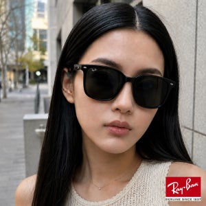 레이벤 RB4391D 아시안핏 오버사이즈 빅사이즈 플랫바 뿔테 선글라스