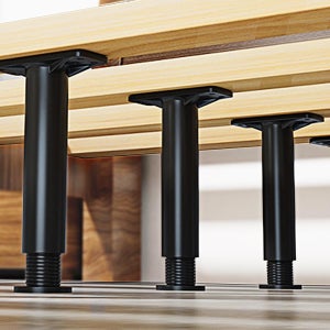 침대 소파 다리 가구 높이조절발 4개묶음