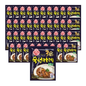오뚜기 3일 숙성 카레 순한맛, 80g, 40개