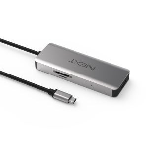 이지넷유비쿼터스 NEXT-2261TCH-DUAL USB C타입 7 in 1 멀티 허브