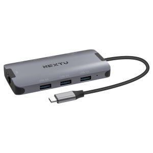 넥스트유 M2395HCT USB C 멀티 허브 아답터 9포트