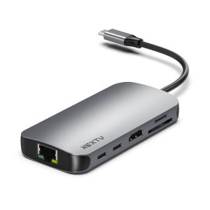 이지넷유비쿼터스 도크존 10in1 8K HDMI2.1 PD 100W USB C타입 멀티허브