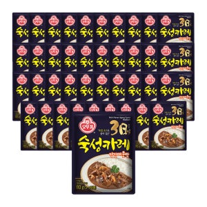 오뚜기 3일 숙성 카레 약간매운맛, 80g, 40개