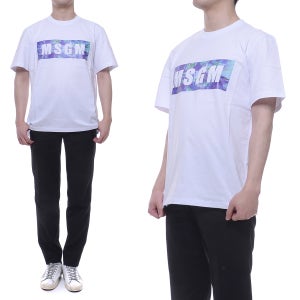 20SS 남성 멀티 스퀘어 로고 반팔티 (2840MM234_207098_01_20S)