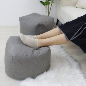 빈백 발받침 풋스툴 사무실 의자 다리 받침대