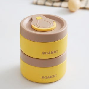 SGAKIC 진공 스텐 보온도시락 통 직장인 이유식 샐러드 반찬통 런치박스 세트 480ml