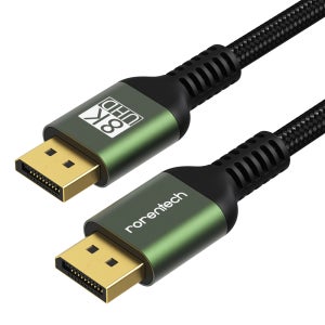 로랜텍 듀얼 플러스 8K V1.4 UHD 60HZ 모니터 DP케이블 1.5m