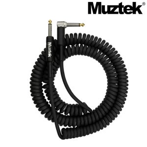 뮤즈텍 코일 일렉 베이스 기타케이블 RC-700 SR 레트로 사운드 기타잭 7m 앵글