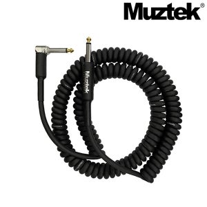 뮤즈텍 코일 일렉 베이스 기타케이블 RC-500 SR 레트로 사운드 기타잭 5m 앵글