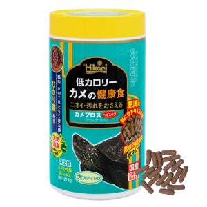 카메프로스 헬스케어 소입자 215g 거북이 사료 건강식 비만 케어 히카리
