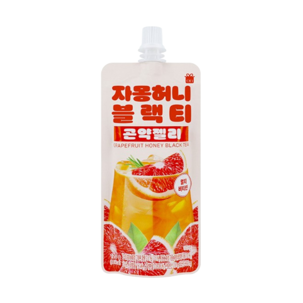 온실 자몽허니 블랙티 곤약젤리 120g 1개 자허블 다이어트 간식