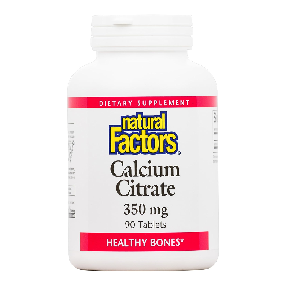 내추럴팩터스 <b>칼슘 시트레이트 350mg</b> 90정 Calcium