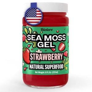 Biolore 씨모스젤 야생 아이리쉬 Sea Moss Gel 딸기맛 237ml
